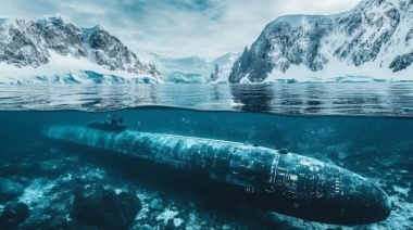 Un submarino descubre unas misteriosas estructuras de 400 metros de largo bajo la Antártida