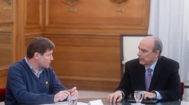 Guillermo Francos y Gustavo Melella acordaron el traspaso de obra pública a Tierra del Fuego