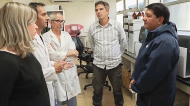 El Doctor Walter Abregú recorrió el Hospital Regional de Ushuaia para conocer los nuevos equipamiento