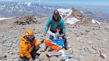 Jóvenes fueguinos hicieron cumbre en el Aconcagua