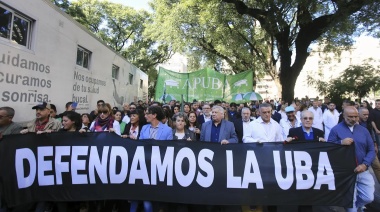 Reclamo universitario a Milei: "La única verdad es la realidad"