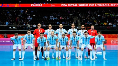 Argentina le ganó 2-1 a Brasil en un partido vibrante. Jugará por el título en el Mundial de futsal