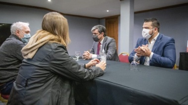 Walter Vuoto y Matías Rodríguez mantuvieron un encuentro con la Ministra Frederic