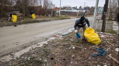 Mas de 700 bolsas de basura se recolectaron de los distintos barrios de Tolhuin
