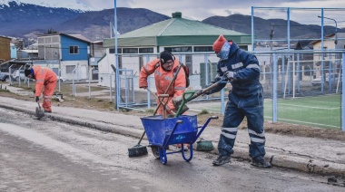 Municipio y vecinos trabajaron en la limpieza integral del barrio La Cantera, San Vicente de Paul y alrededores.