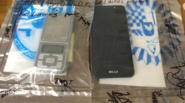 Detienen a dos sujetos que poseían 100 dosis de cocaína en Ushuaia