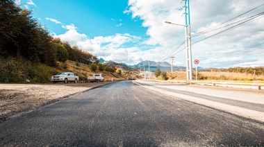 Repavimentan la calle Facundo Quiroga