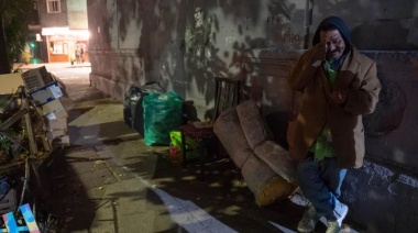 La tristeza, el desamparo y los secretos inconfesables de los que duermen en la calle en medio del frío polar