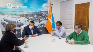 El intendente Vuoto se reunió con el obispo diocesano Monseñor García Cuerva
