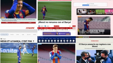 El mundo en shock por el anuncio de Barcelona sobre la ruptura con Messi