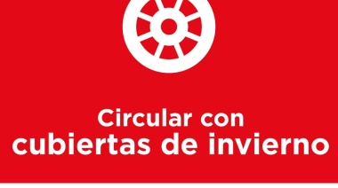 A partir de hoy es obligatorio el uso de cubiertas de invierno.