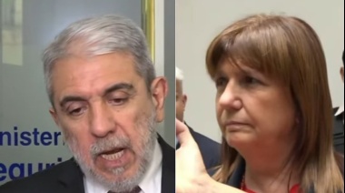 Bullrich y Aníbal Fernández iniciaron la transición: "La seguridad no frena"