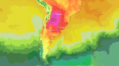 Argentina enfrenta la ola de calor más intensa de América y mañana se espera un nuevo pico de temperatura