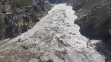 Himalaya: confirman siete muertos y 170 desaparecidos tras la ruptura de un glaciar