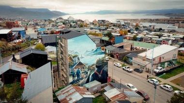Una obra argentina compite en un concurso mundial de murales