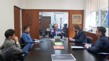 El intendente Vuoto en Vialidad Nacional gestiona mas obras para Ushuaia