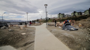 El intendente Vuoto recorrió las obras iniciadas en el Barrio Pipo