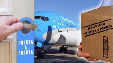 Aerolíneas Argentinas lanza el puerta a puerta doméstico: las entregas son el mismo día y gestionás todo por celular