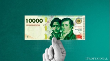 Argentina pone en circulación los billetes de 10.000 pesos ante la alta inflación