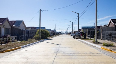 Río Grande sigue habilitando nuevas calles pavimentadas
