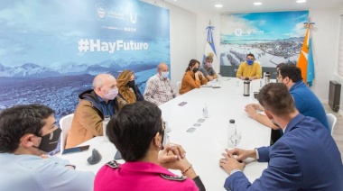 El intendente Vuoto evaluó los avances territoriales de Nación en Ushuaia