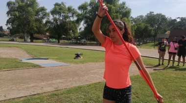 Renata Godoy es campeona nacional de heptatlón U18