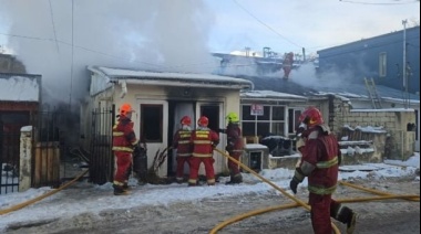 Desvastador incendio en Ushuaia