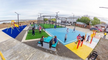 Inauguran un nuevo Playón Deportivo en el barrio María Auxiliadora