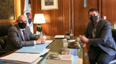 Martín Perez presentó a Nación los proyectos de obra previstos en materia de Transporte