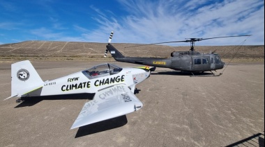 De Ushuaia a Alaska en el "Correcaminos", un avión fabricado por amigos