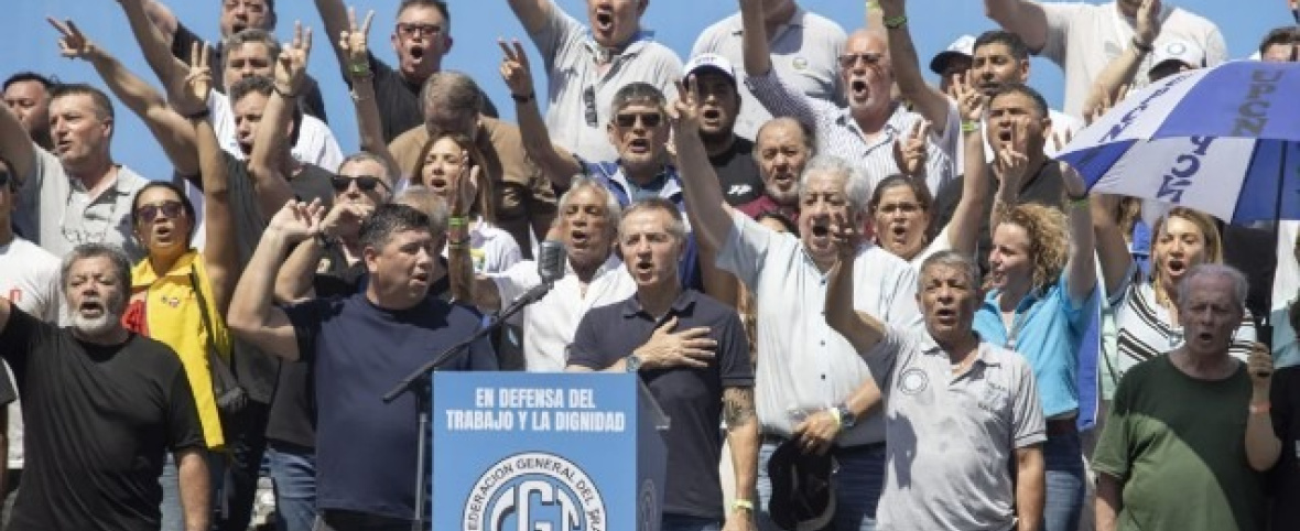 La CGT convocó a un paro general para el día en que se trate la reforma laboral en Diputados