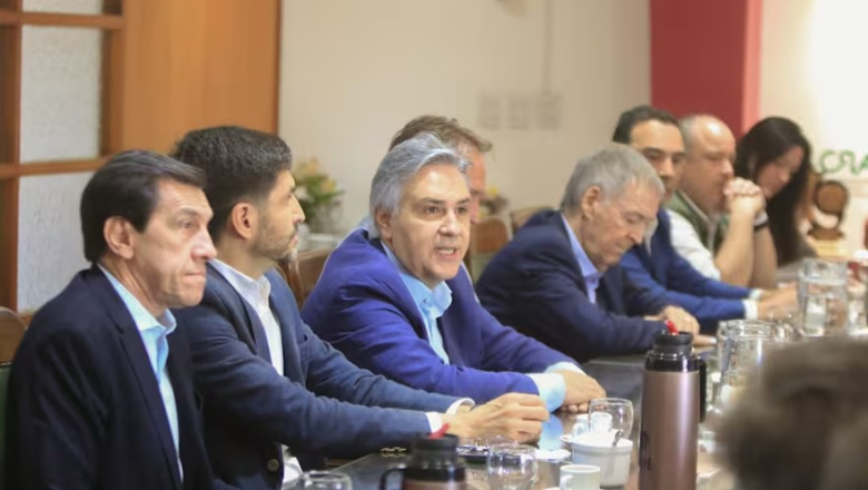 Los gobernadores de Provincias Unidas anunciaron que van a “trabajar para hacer caer el veto” de Milei a la ley de reparto de los ATN
