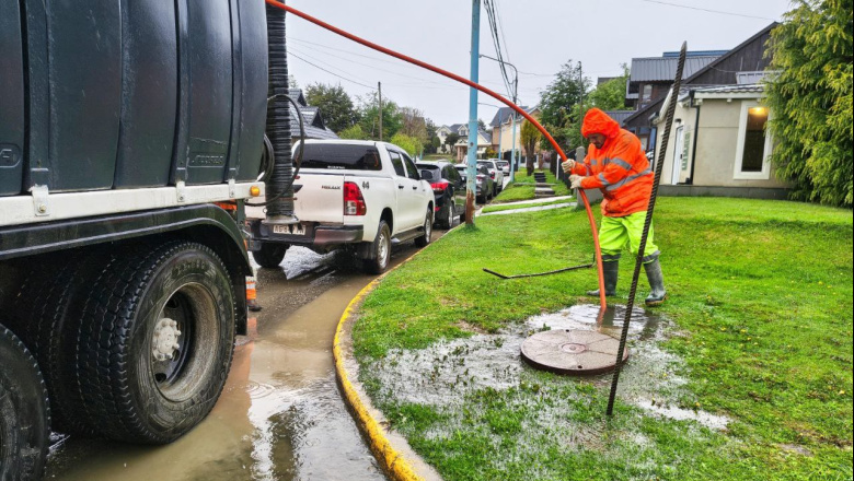 El Municipio continúa interviniendo las zonas afectadas por el temporal