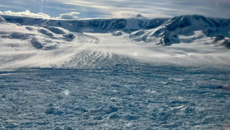 Inédito retroceso de un glaciar en la Antártida