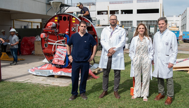 El Hospital Garrahan recibió un dispositivo tecnológico único en el país para tratar el cáncer infantil