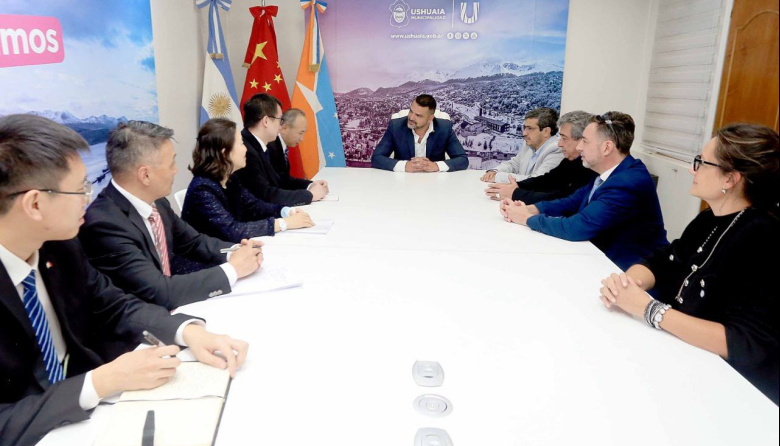 Visita del embajador de China y plan de inversiones de ese país en Tierra del Fuego