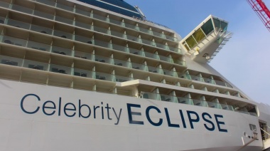 LA MUNICIPALIDAD  DE USHUAIA DIÓ LA BIENVENIDA AL CRUCERO CELEBRITY ECLIPSE