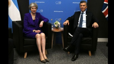 Theresa May le prometió a los kelpers que "nunca" negociará la soberanía de Malvinas
