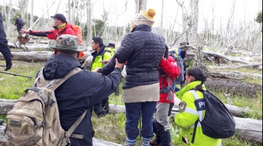 Hallan con vida a Mónica Rocha en una picada del Cerro Michi