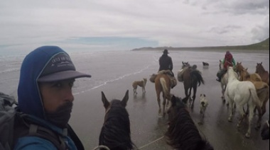 Nahuel Stauch, un guía en el extremo de Tierra del Fuego