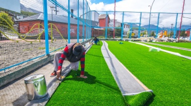 Nuevo playón deportivo en Alacalufes II y recuperación del espacio deportivo en el Latinoamericano