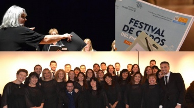 El "Festival de Coros del Fin Mundo" debutó a sala llena