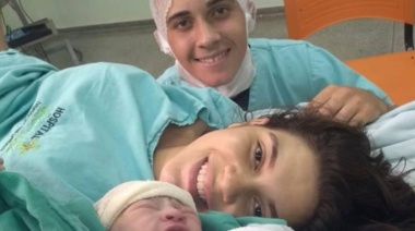 Su mujer murió dando a luz y su despedida emocionó a todos