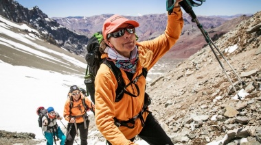Un momento cumbre: escalar el Aconcagua con cáncer de pulmón