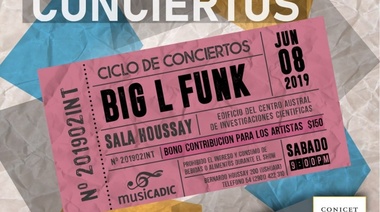 En el tercer encuentro del #MusiCADIC la " Big L.Funk "