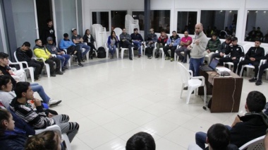 “Queremos que los chicos sepan qué pasa en el deporte de la provincia”, afirmó Ramiro Bravo