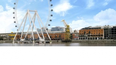 Así será la Rueda de Buenos Aires, el nuevo ícono porteño que cambiará la estética de Puerto Madero