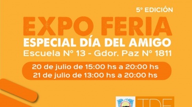 Este fin de semana en Ushuaia Expoferia especial "día del amigo"