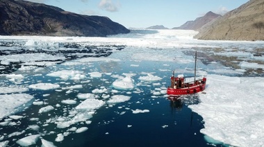 Cambio climático: el hielo de Groenlandia enfrenta "la pena de muerte"