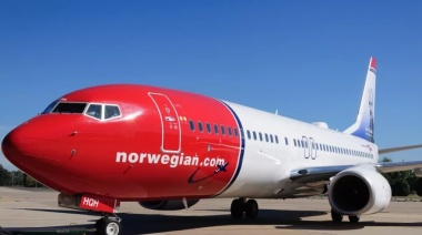 Este sábado 21 de septiembre arriba a Ushuaia el primer vuelo de la low cost Norwegian